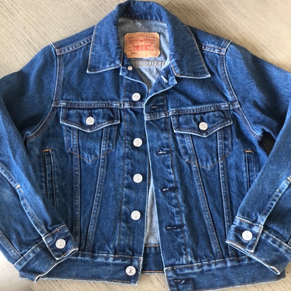 Levi's Jackets & Blazers - Levi’s Blue Fitted Button-Down Jacket